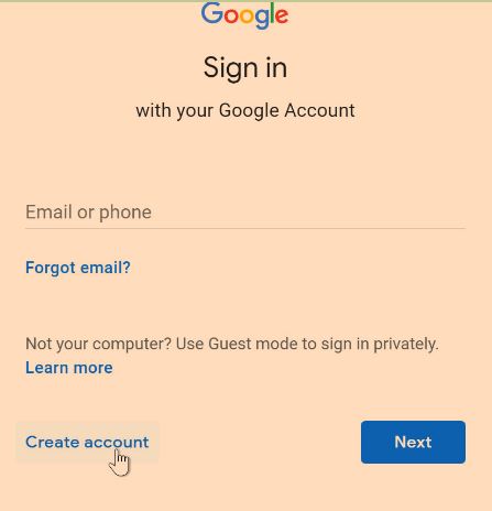 Bulk gmail account creator