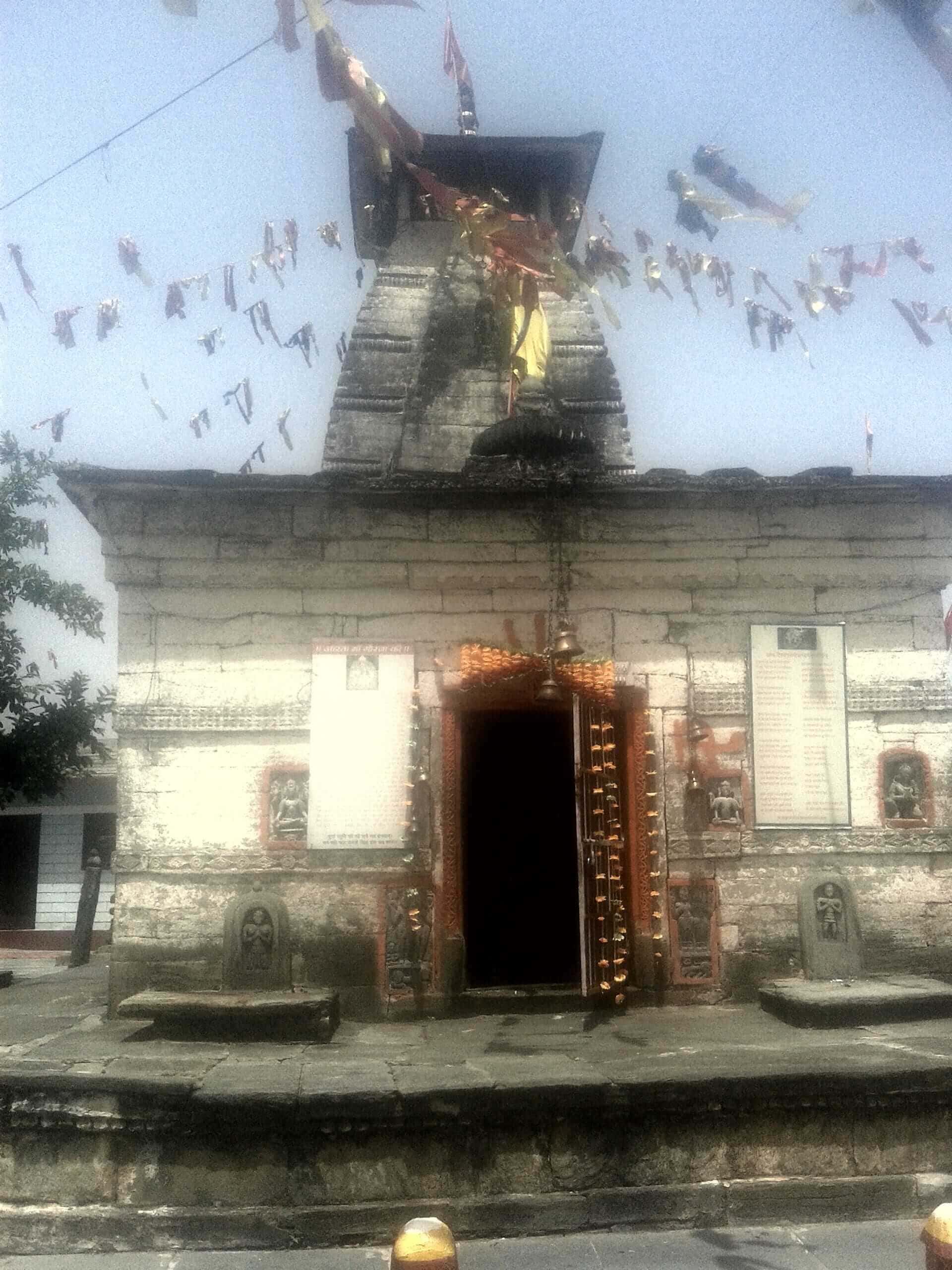The Gaura Devi Temple in Delalgarh