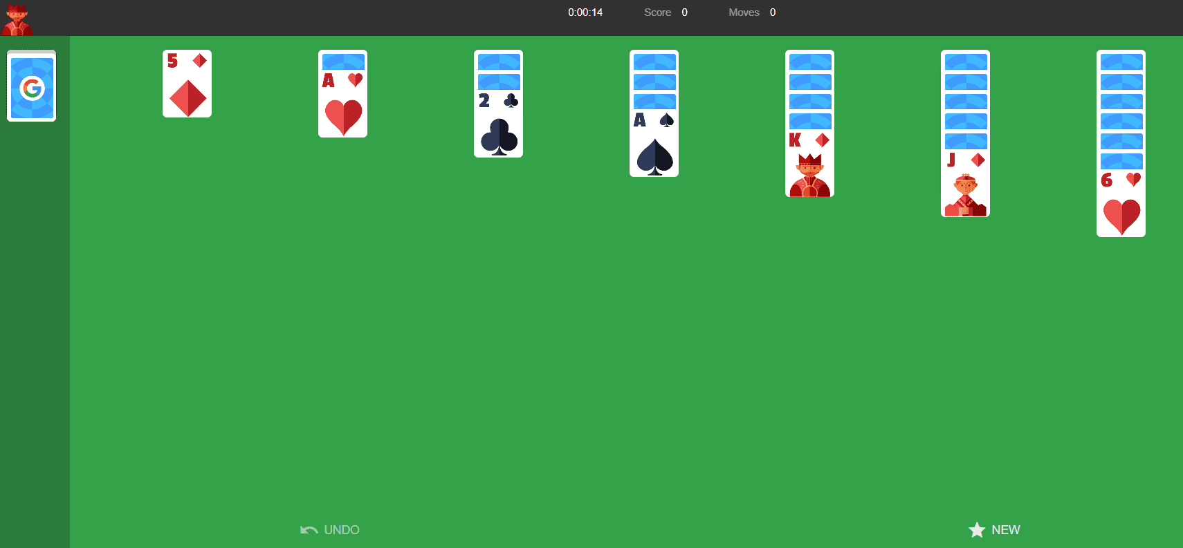 You can now play Solitaire and Tic-Tac-Toe in Google's search results