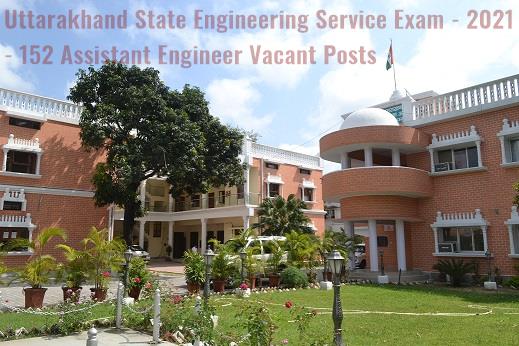 UKPSC,-Uttarakhand-State-Engineering-Service-Exam-2021-152-Assistant-Engineer-Posts
